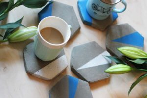 DIY podkładki pod kubki