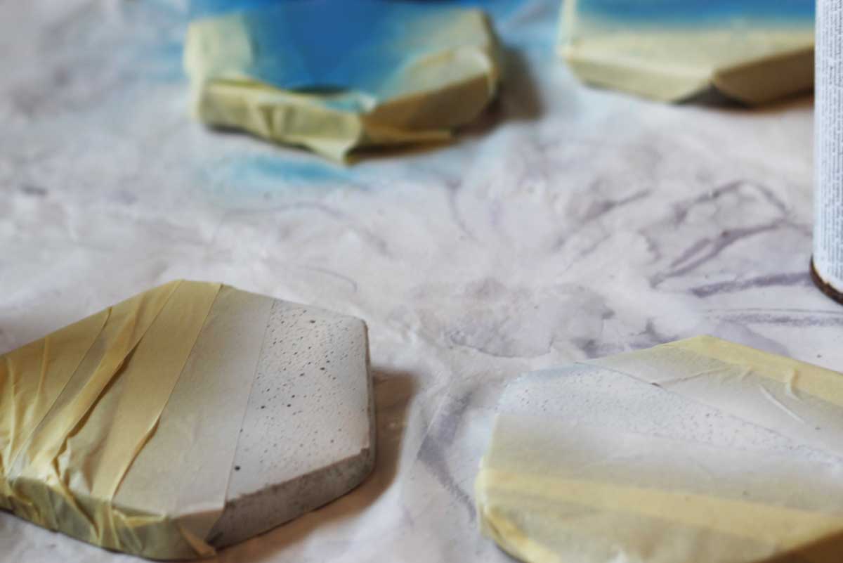 DIY podkładki pod kubki